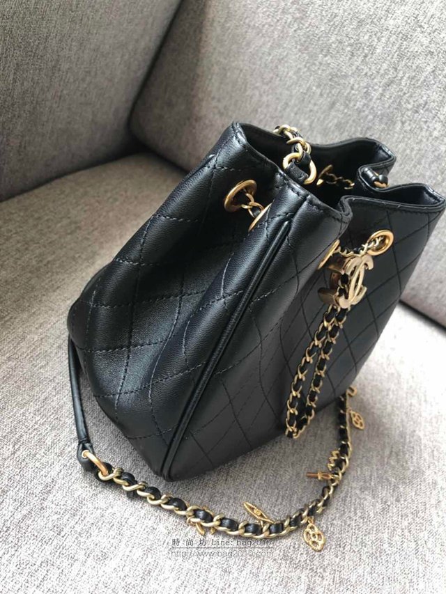 Chanel女包 紐約埃及二風系列 香奈兒Hobo小水桶包 香奈爾鏈條單肩女包  djc2602